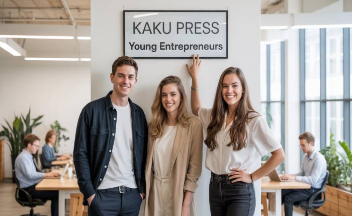 Kaku Press Young Entrepreneurs: Powerful, Fearless Life.