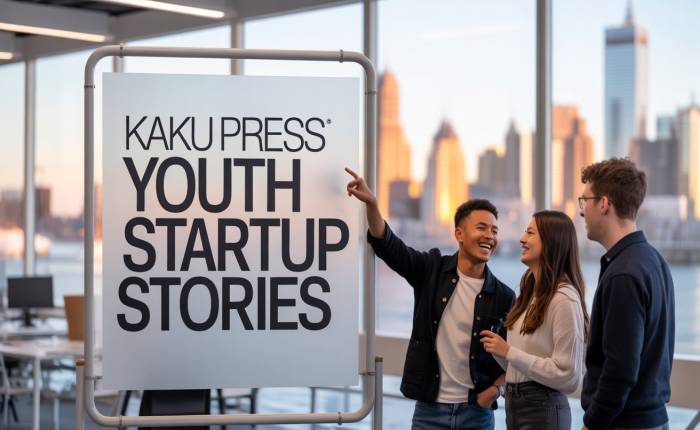 New Kaku Press Youth Startup Stories: Happy, Soaring Life!