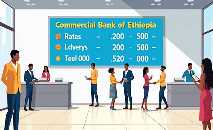 commercial bank of ethiopia currency exchange rate 2025