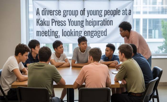 Young Helpers Do Good! kaku press youth volunteers